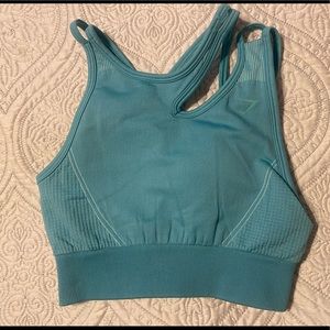 GYMSHARK Ultra Seamless Sports Bra Spearmint Green
